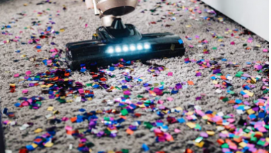 تنظيف السجاد بمواد أمنة